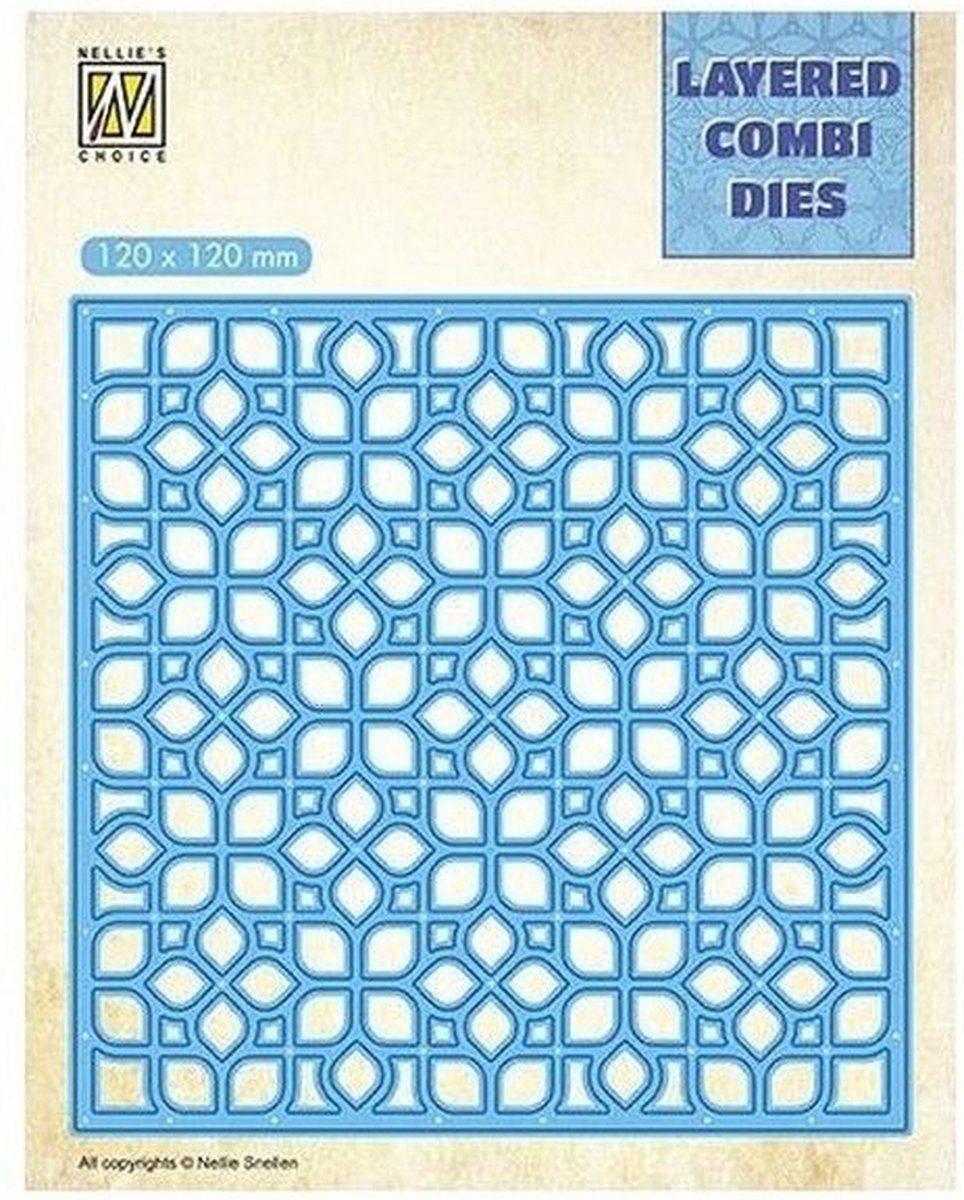 Nellie Snellen Layered Combi Die Flowers Layer A